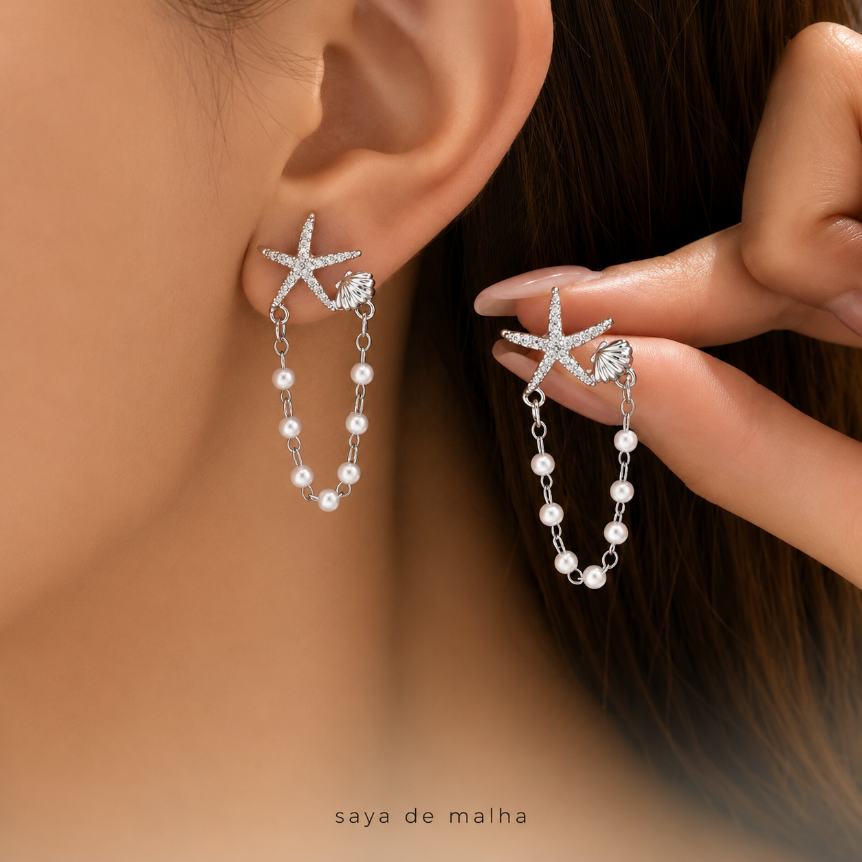 Boucles d'oreilles Asteria
